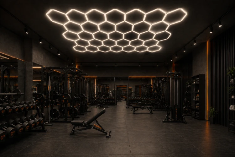 Lampa Garażowa Hexagon 264W 4000K 29040LM