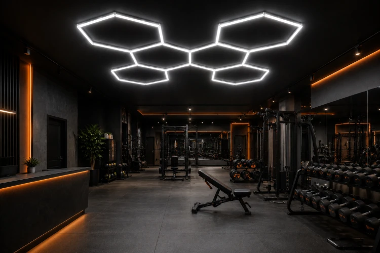 Lampa Garażowa Hexagon 248W 6500K 29760LM