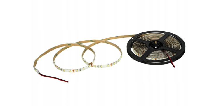 Taśma LED 300 24V 10.8W/m 3000K 500lm/m 5m Wodoszczelna IP63 Barwa Ciepła