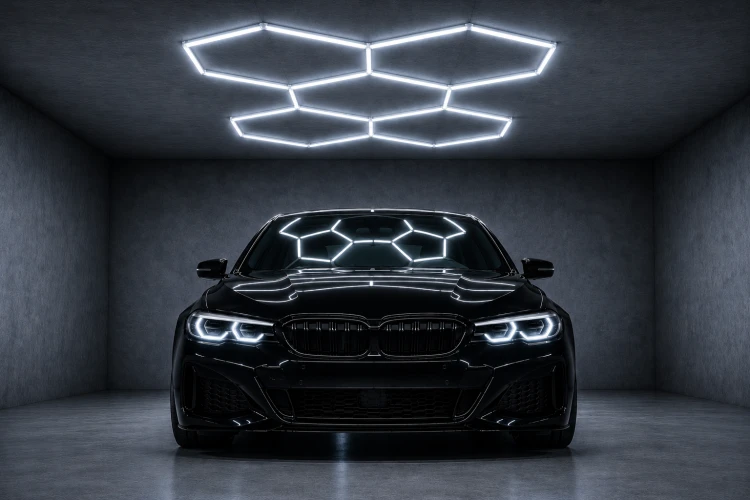 Lampa Garażowa Hexagon 192W 6500K 23040LM