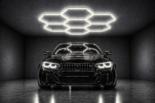 Lampa Garażowa Hexagon 240W 4000K 28800LM