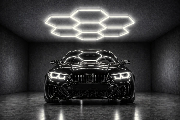 Lampa Garażowa Hexagon 240W 4000K 28800LM