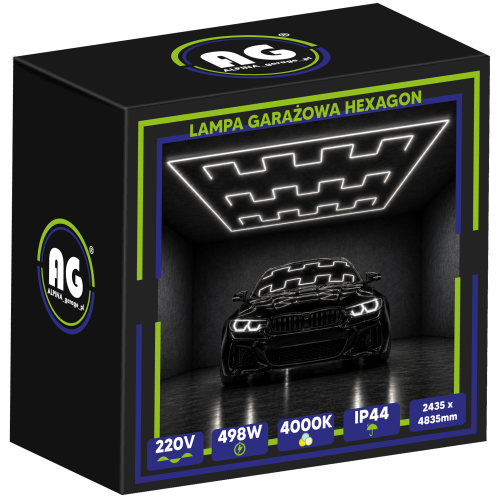 Lampa Garażowa Hexagon 4000K 598W 71760LM