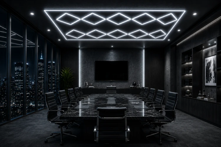 Lampa Garażowa Hexagon 6500K 600W 72000LM