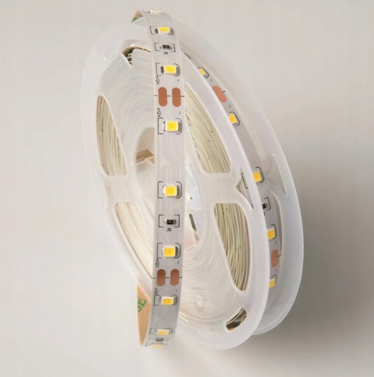 Taśma LED 12V 24W 5m Barwa Ciepła 3000K 8mm 1000lm IP20 Dekoracyjna Klimat