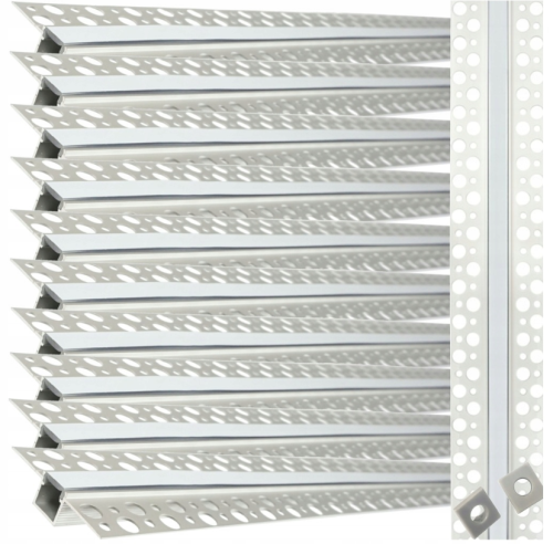 PROFIL Do Płyt Gipsowych Aluminiowy LED GK Gips 2m 200cm Do Taśmy LED 10x
