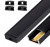 Profil LED Aluminiowy 2m Czarny Natynkowy Do Taśmy LED 8mm - 12mm 5 sztuk