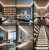 Profil LED Aluminiowy 2m Czarny Natynkowy Do Taśmy LED 8mm - 12mm 5 sztuk