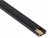 Profil LED Aluminiowy 2m Czarny Natynkowy Do Taśmy LED 8mm-12mm Zestaw x10