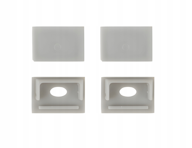 Zestaw 10x Profil Aluminiowy LED Podtynkowy 2m Do Regips Kartongips Anodowany