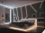 Zestaw 5x Profil LED Wpuszczany 1m Aluminiowy Podtynkowy Biały Do Taśmy LED