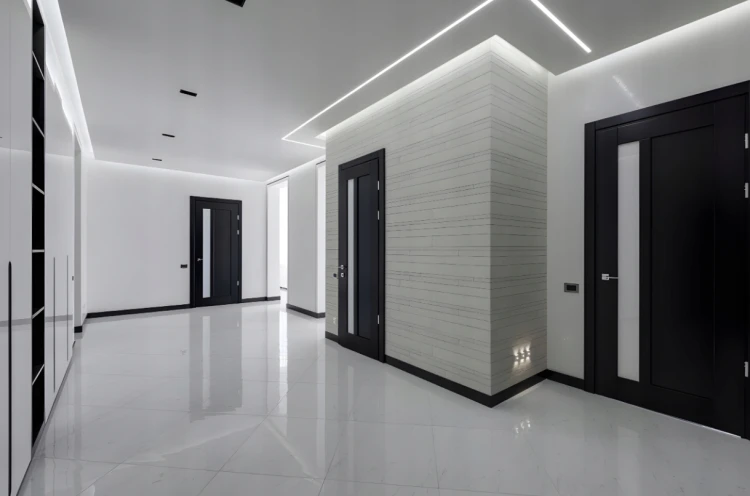 Zestaw 5x Profil LED Wpuszczany 1m Aluminiowy Podtynkowy Biały Do Taśmy LED