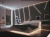 Zestaw 10x Profil LED Wpuszczany 1m Aluminiowy Podtynkowy Biały Do Taśmy LED