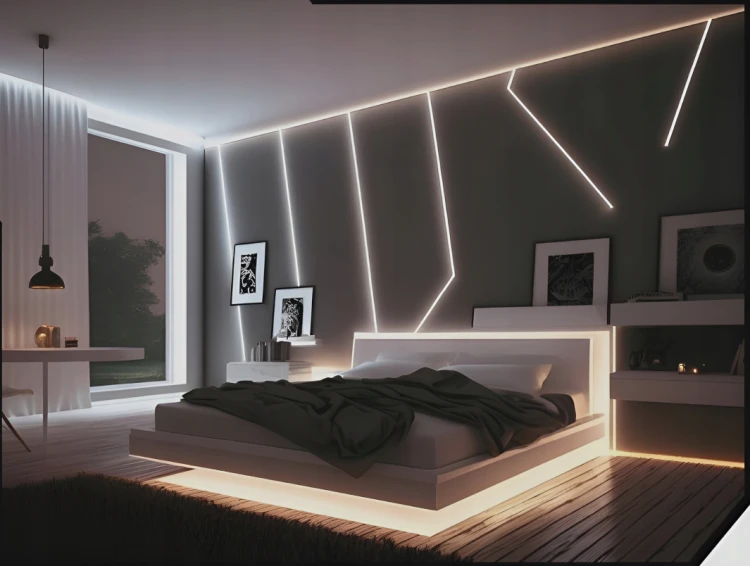 Zestaw 10x Profil LED Wpuszczany 1m Aluminiowy Podtynkowy Biały Do Taśmy LED