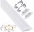 Zestaw 10x Profil LED Wpuszczany 1m Aluminiowy Podtynkowy Biały Do Taśmy LED