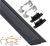 Zestaw 5x Profil LED Wpuszczany 1m Aluminiowy Podtynkowy Czarny Do Taśmy LED