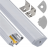 Zestaw 5x Profil LED Aluminiowy Anodowany 1m Narożny Kątowy Do Taśmy LED 12mm