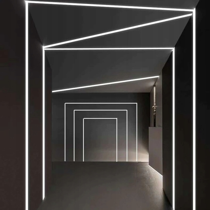 Zestaw 10x Profil LED Aluminiowy Anodowany 1m Narożny Kątowy Do Taśmy LED 12mm