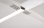 Zestaw 10x Profil LED Aluminiowy 1m Wpuszczany Do GK Karton Gips 17mm Szeroki
