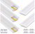 Zestaw 5x Profil LED Wpuszczany 2m Aluminiowy Podtynkowy Biały Do Taśmy LED