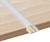 Zestaw 10x PROFIL LED Aluminiowy 1m Biały Natynkowy Do Taśmy LED 8mm - 12mm