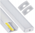 Zestaw 10x Profil LED Aluminiowy 1m Anodowany Natynkowy Do Taśmy LED 8mm