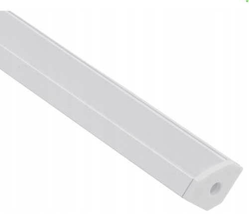 Zestaw 10x Profil LED Aluminiowy Biały 2m Narożny Kątowy Do Taśmy Rogowy 12mm