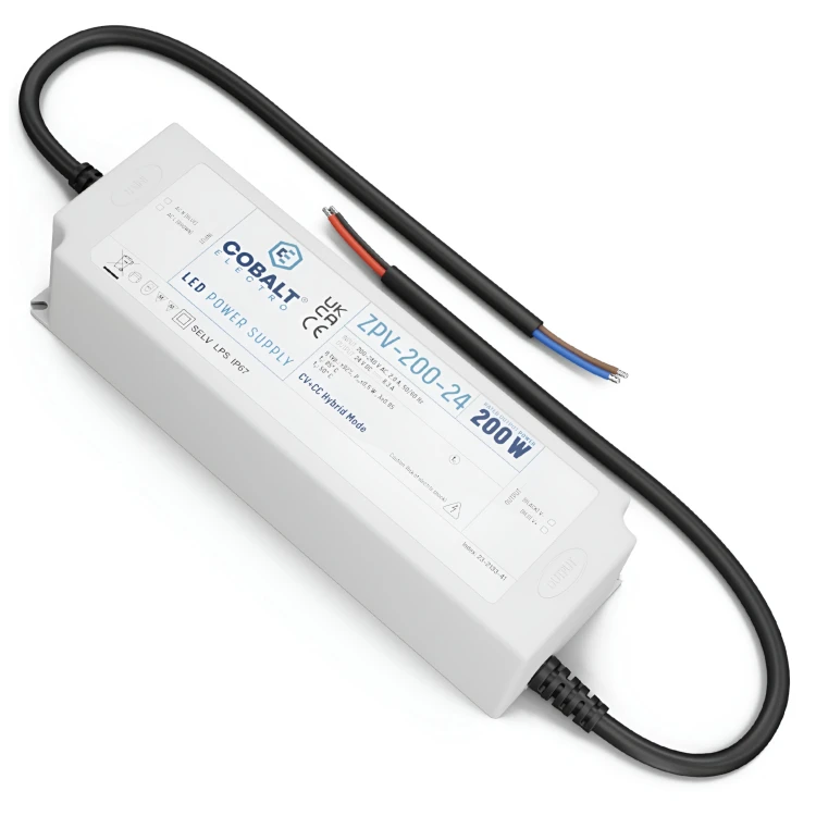 Zasilacz LED CobaltElectro ZPV 24V 200W IP67