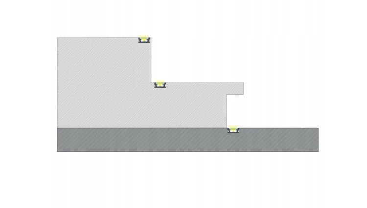 Klosz Do Profilu LED LUMINES TERRA WODOSZCZELNY PC Mleczny 3m Maskownica