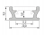 Profil Aluminiowy LED Wodoodporny 3m Wpuszczany Anodowany Lumines TERRA