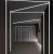 5x Profil Wpuszczany LED Aluminiowy 2m Czarny + Klosz Mleczny LED Zestaw