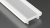 Profil LED Wodoodporny Czarny Aluminiowy 3m Wpuszczany Do Łazienki + Klosz