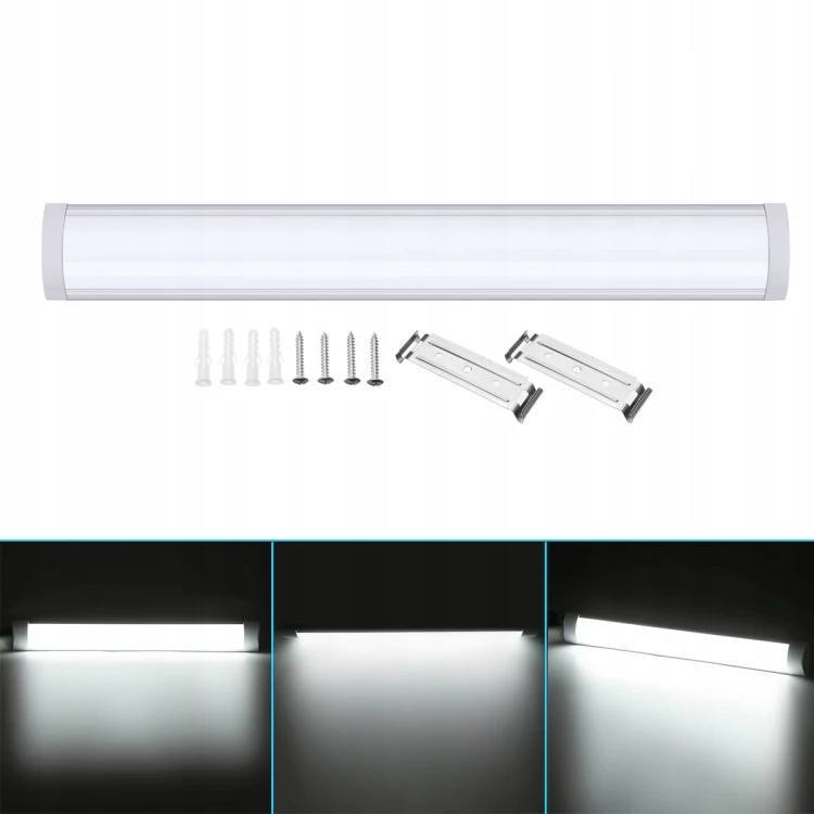 8x  Lampa LED Panel 60cm do Garażu Warsztatu 18W