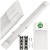 2x Panel LED Baten 18W 60cm 4500K 1650lm IP44