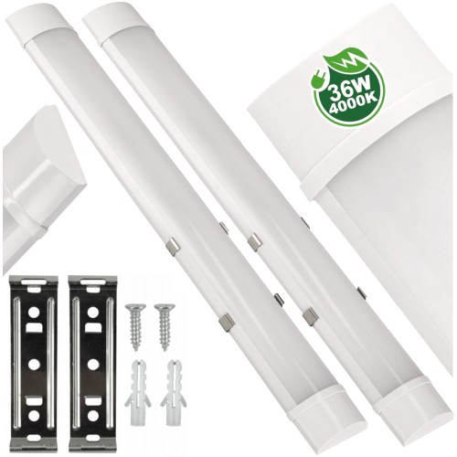 2x Panel LED Baten 50W 150cm 4500K 4500lm IP44