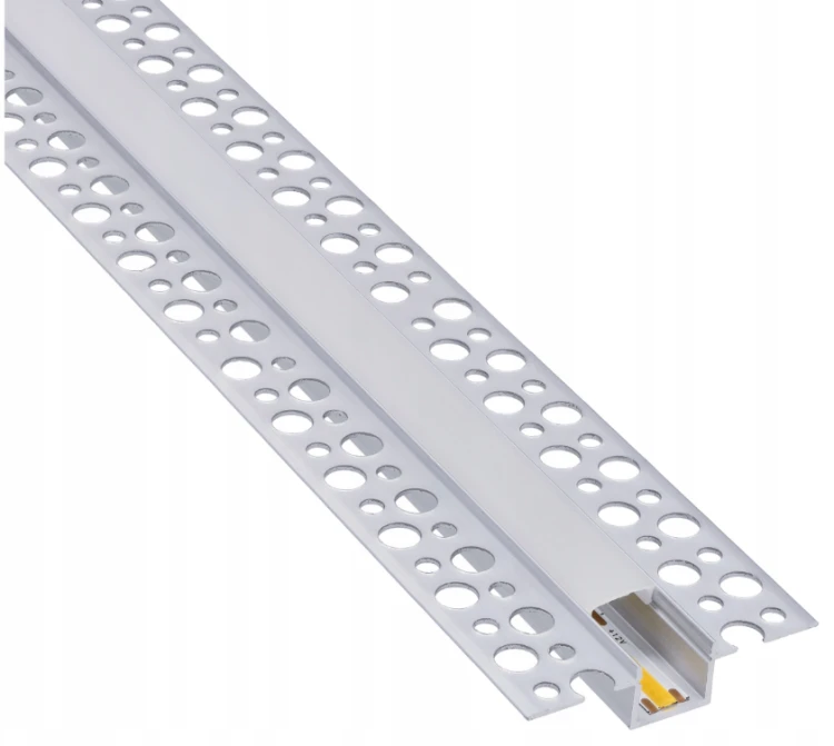 Zestaw 2x Profile Do Płyt Gipsowych LED Karton Gips 2m 200cm Do Taśmy LED