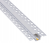 5x PROFIL LED PROFILE DO PŁYT GK GIPSOWYCH 2M Solidny Regips Aluminiowy