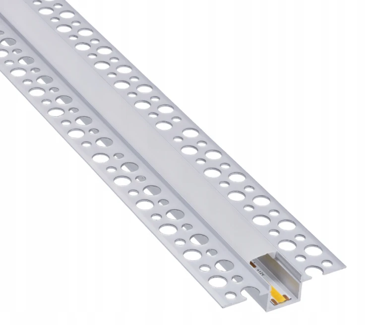 5x PROFIL LED PROFILE DO PŁYT GK GIPSOWYCH 2M Solidny Regips Aluminiowy