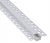 10x PROFIL LED ALUMINIOWY DO PŁYT GK GIPSOWYCH 2M Solidny Regips Taśmy LED