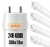 4x Świetlówka Tuba LED 120CM T8 24W =65W 3360lm 4000K G13 Światło Neutralne