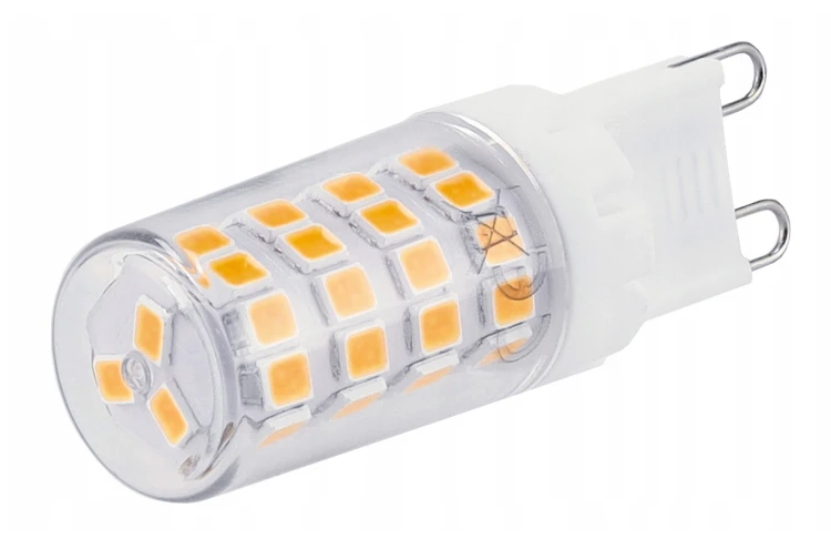 10x Żarówka LED G9 5W 470lm Barwa Zimna 6000K Energooszczędna