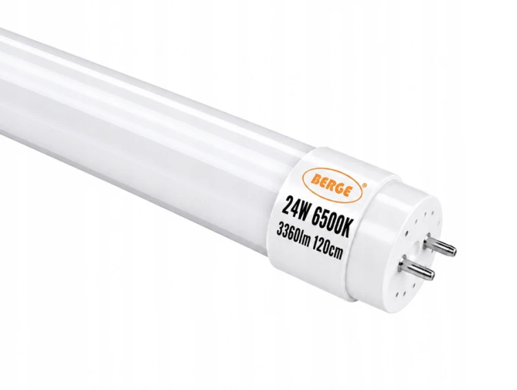 Lampa LED Oprawa Sufitowa Hermetyczna 120cm 48W 6720lm 6500K Czarna Premium