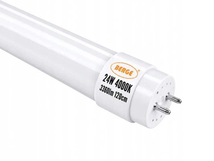 Lampa LED Oprawa Sufitowa Hermetyczna 120cm 48W 6720lm 4000K Czarna Premium