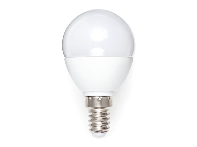 Żarówka LED E14 - G45 - 10W - biała neutralna