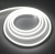 Taśma LED NEON - 230V - 1m - 8W/m - IP65 - biała neutralna